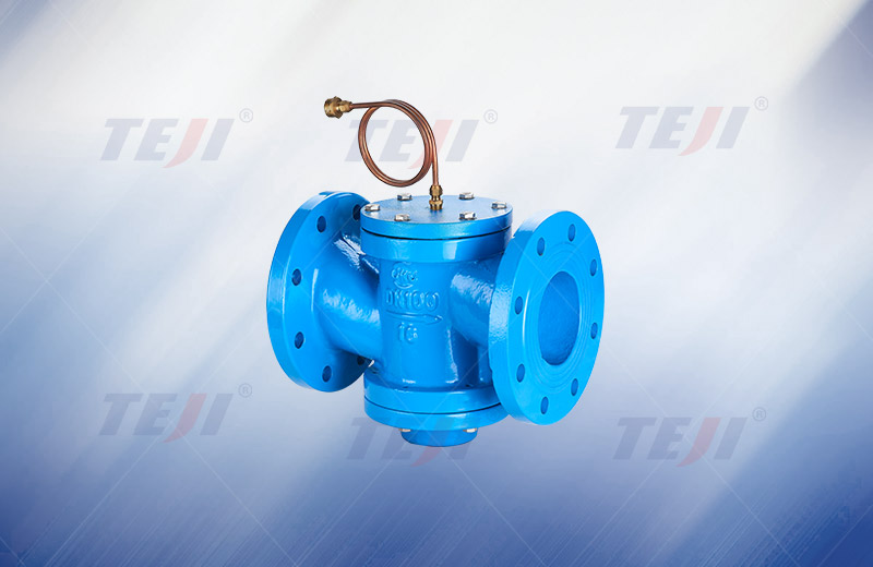 Self operated differential pressure control valve